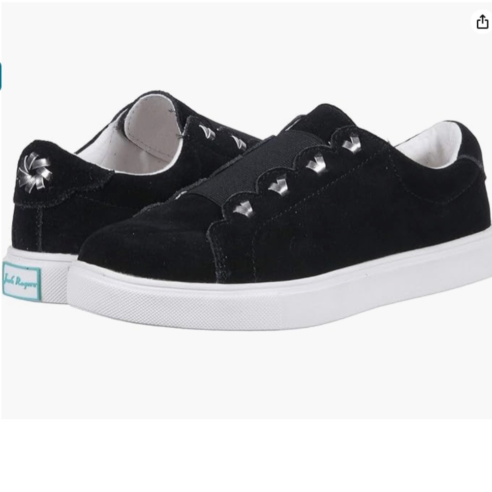 Jack Rogers Rye Slip On Black Suede Sneakers